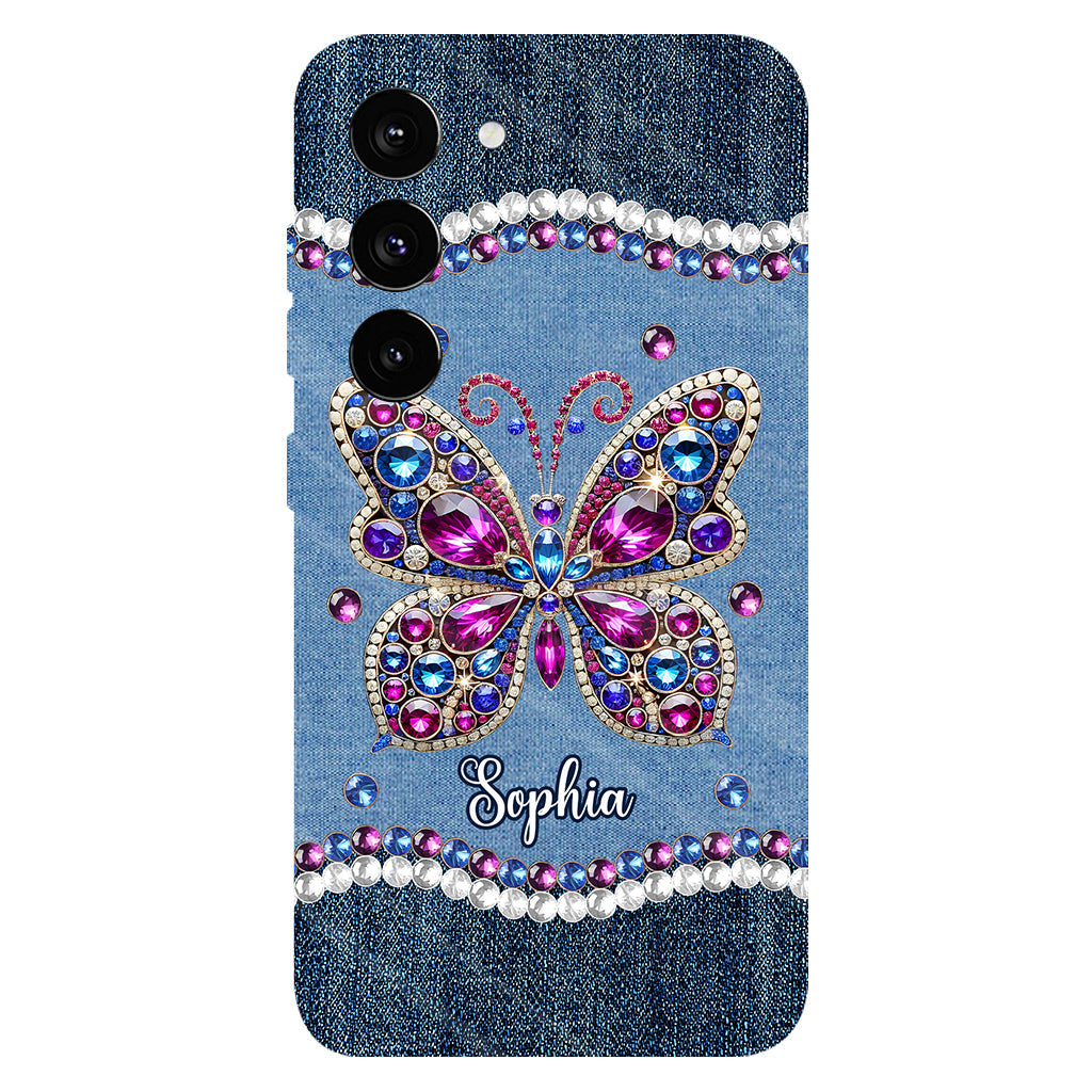 Beautiful Butterly - Personalized Butterfly Full Print Phone Case