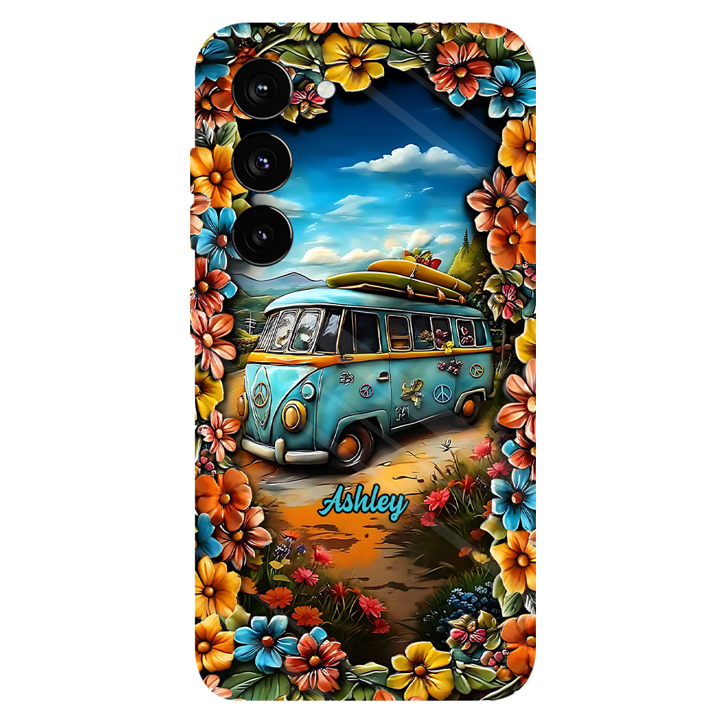 Hippie Van - Personalized Hippie Full Print Phone Case