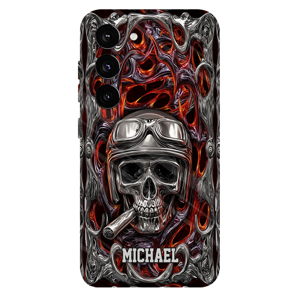 Ride Or Die - Personalized Biker Full Print Phone Case