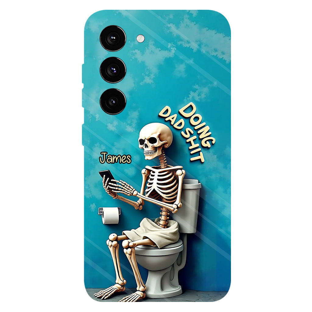 Doing Dad Shit - Personalized Father Full Print Phone Case