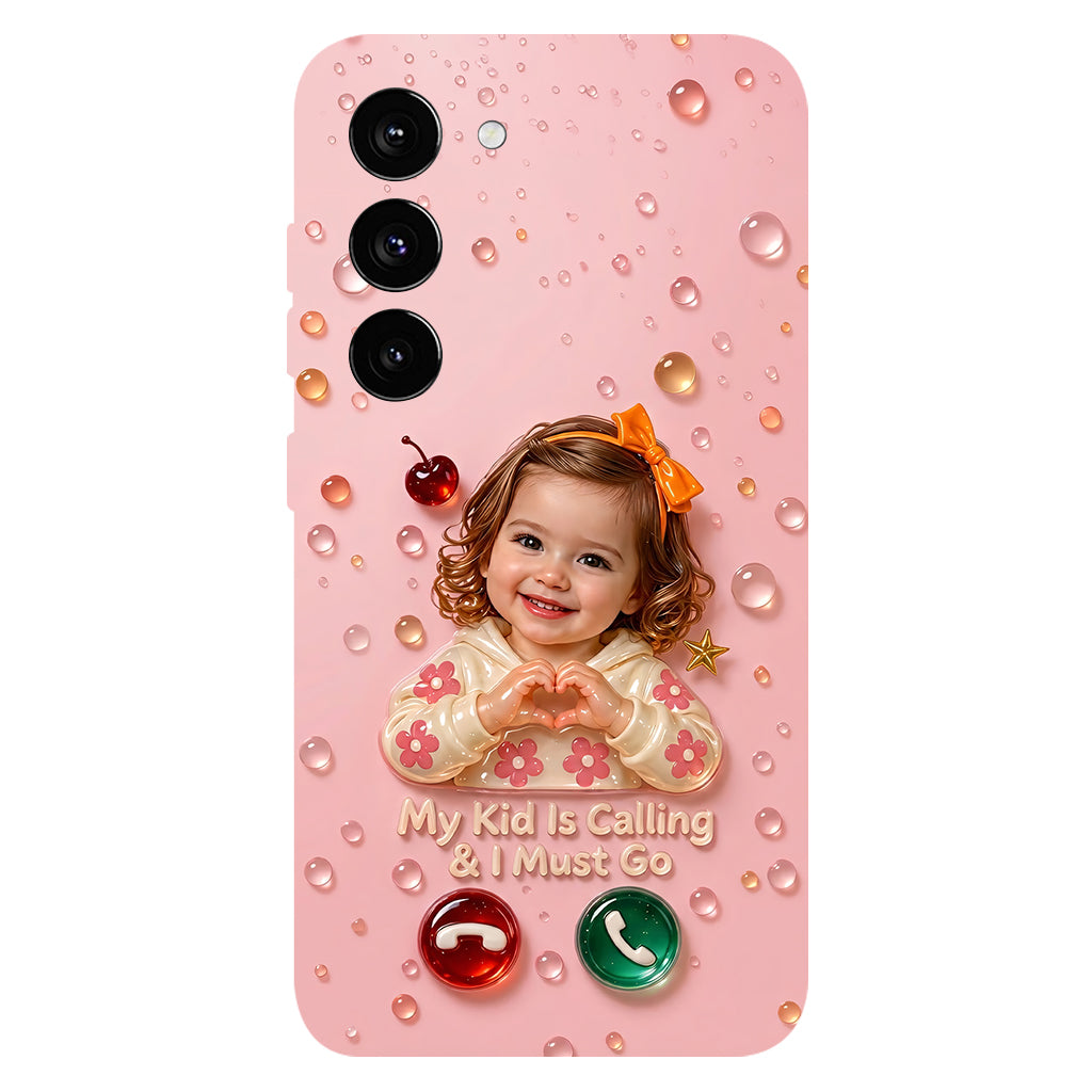 Mes enfants appellent et je dois y aller - Coque de téléphone personnalisée