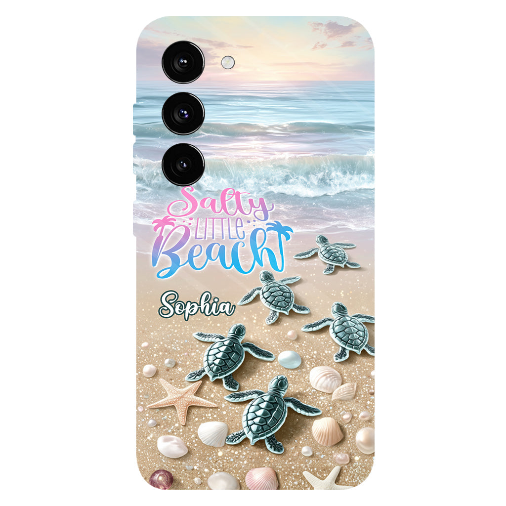 Salty Lil Beach - Personalized Sea Lover Full Print Phone Case