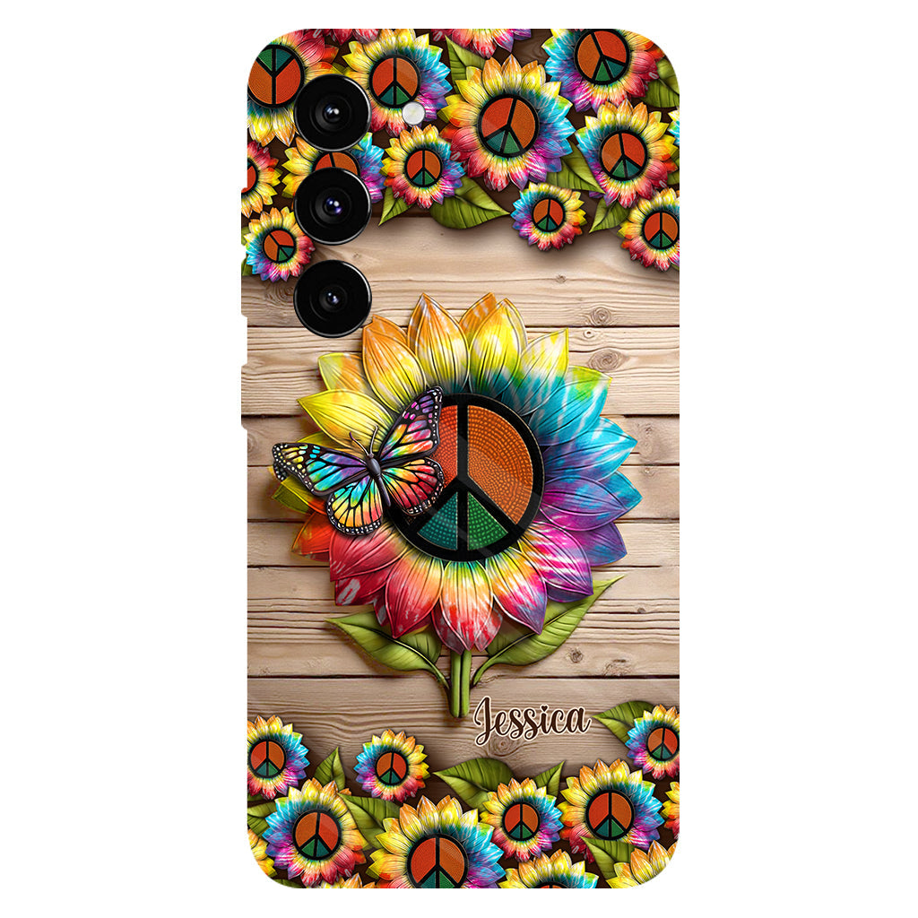 Hippie Soul - Personalized Hippie Full Print Phone Case