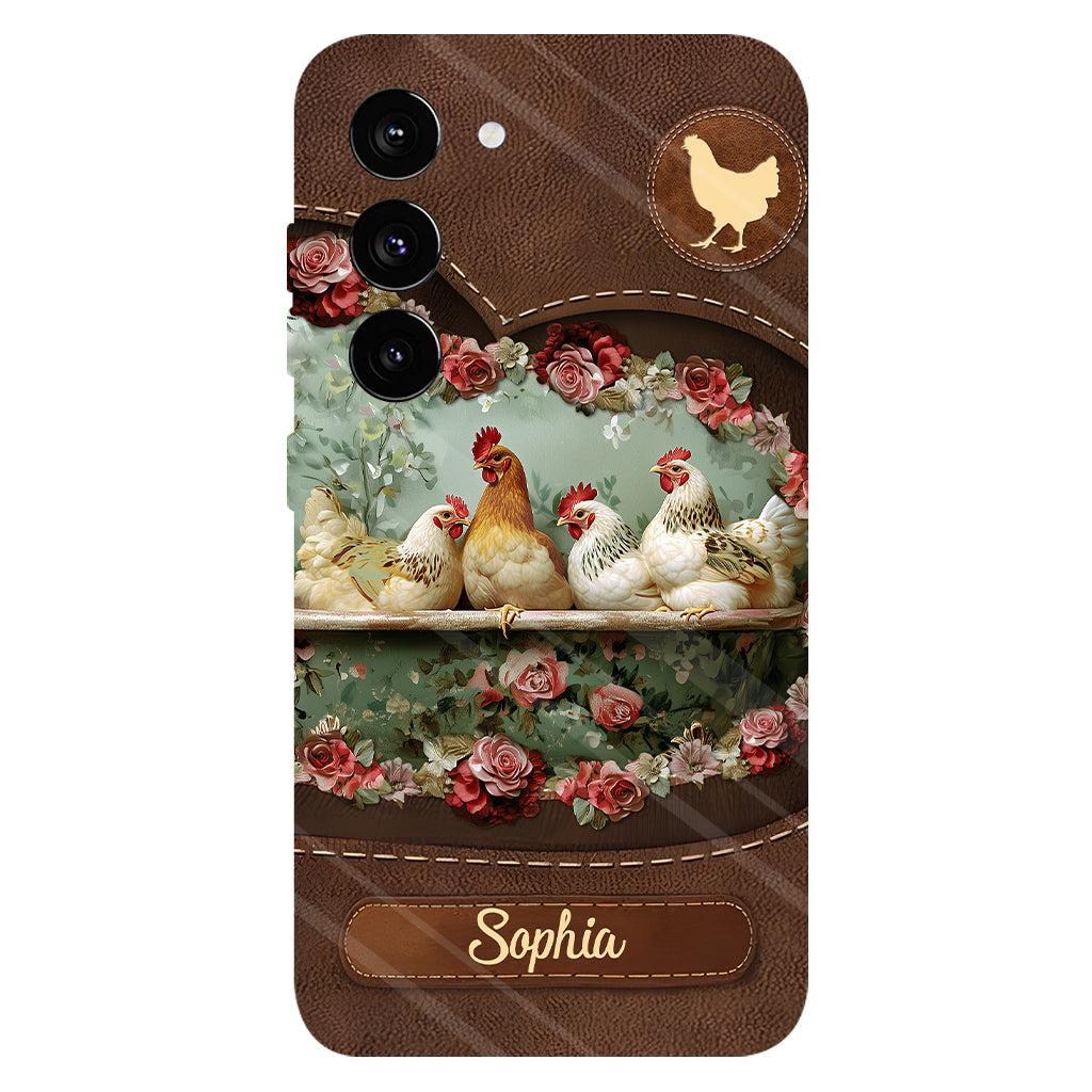 Chicken Lady - Personalized Chicken Full Print Phone Case
