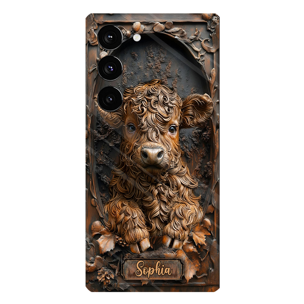 Baby Cow - Personalized Full Print Phone Case