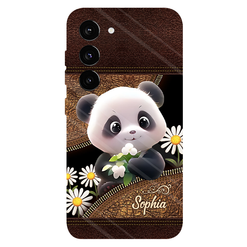 Just A Girl Who Loves Pandas - Personalized Panda Lover Full Print Phone Case