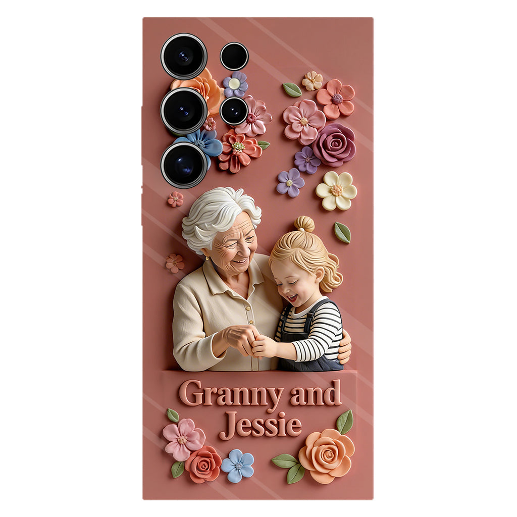 Perfect Gift For Her - Personalized Grandma Full Print Phone Case