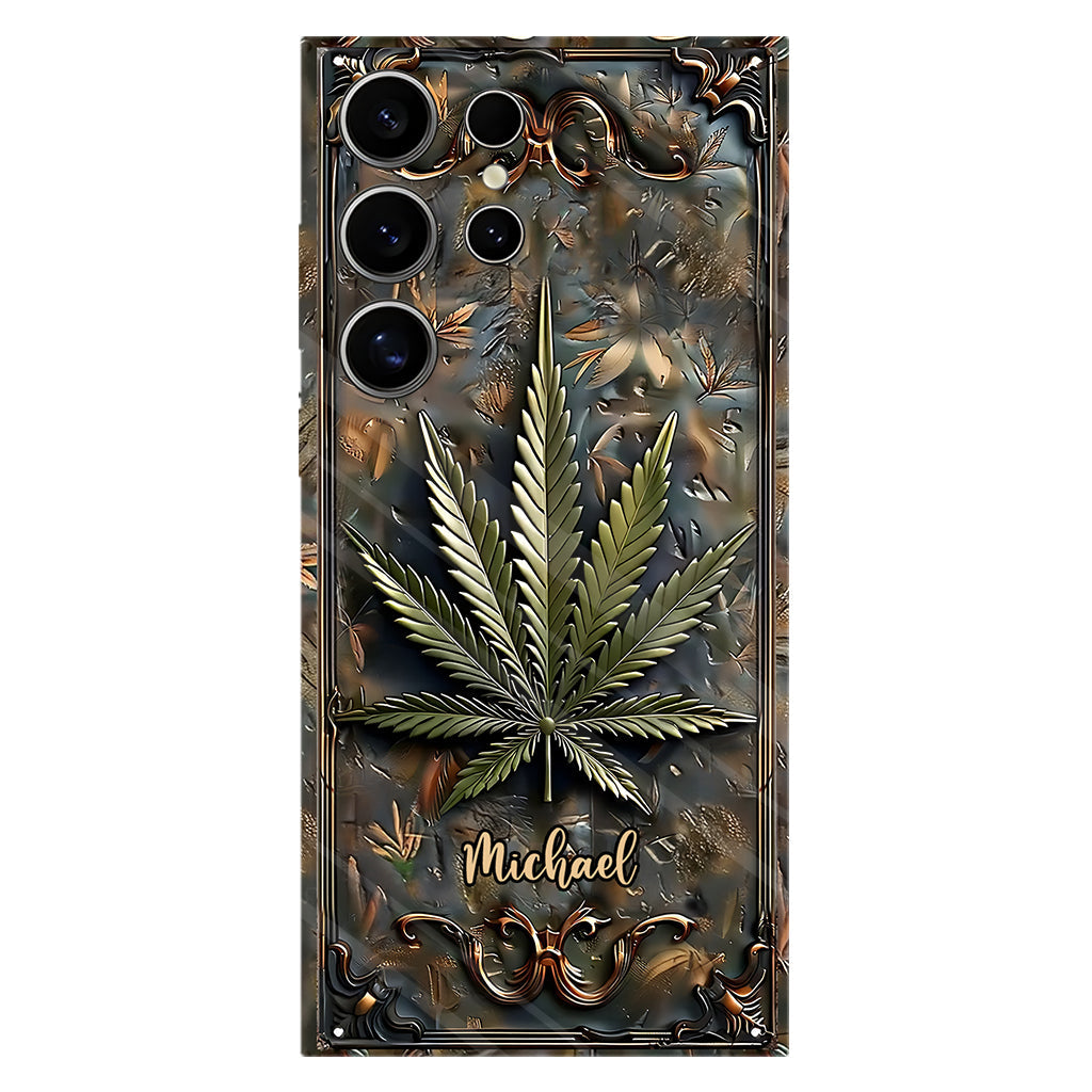 High Life - Coque de téléphone personnalisée avec impression intégrale sur le thème du cannabis