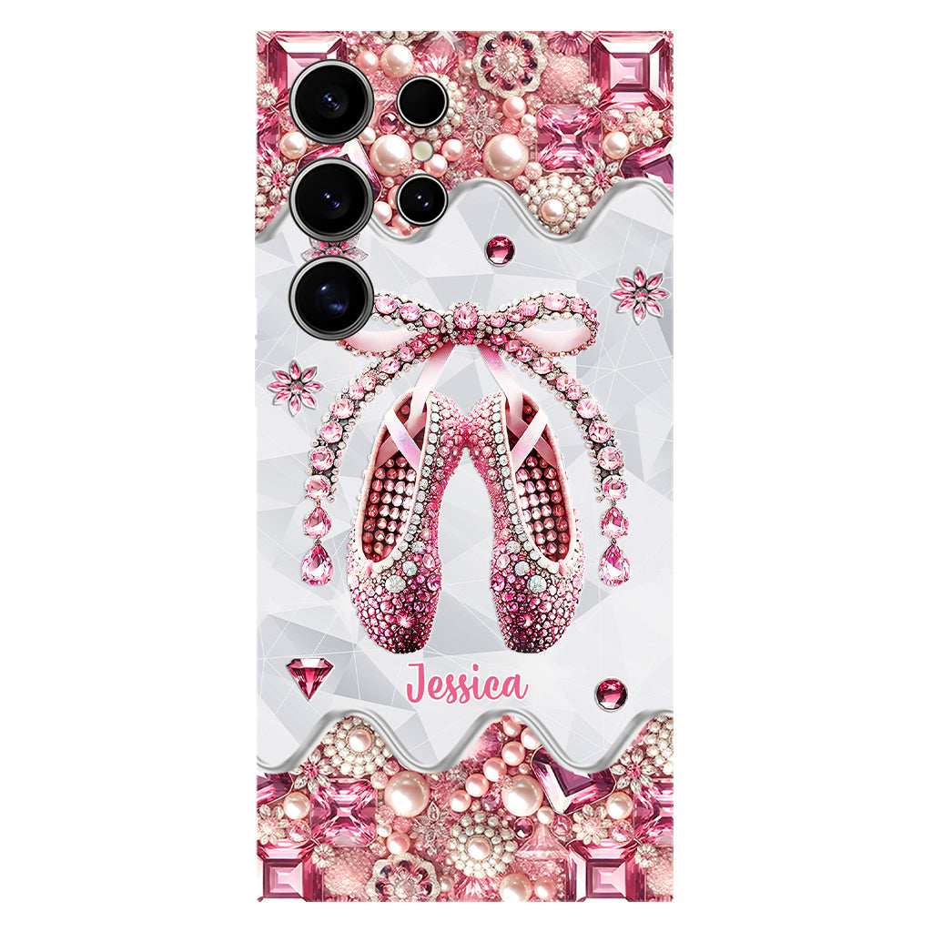 Coque de téléphone personnalisée Love Ballet - Impression intégrale sur le thème du ballet