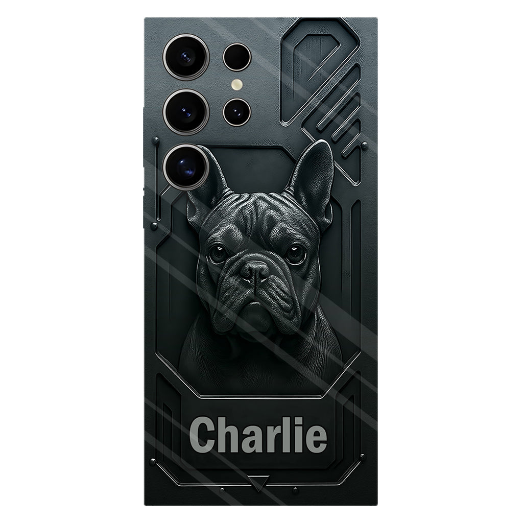 Meilleure maman/papa de chien - Coque de téléphone personnalisée avec impression intégrale de chien