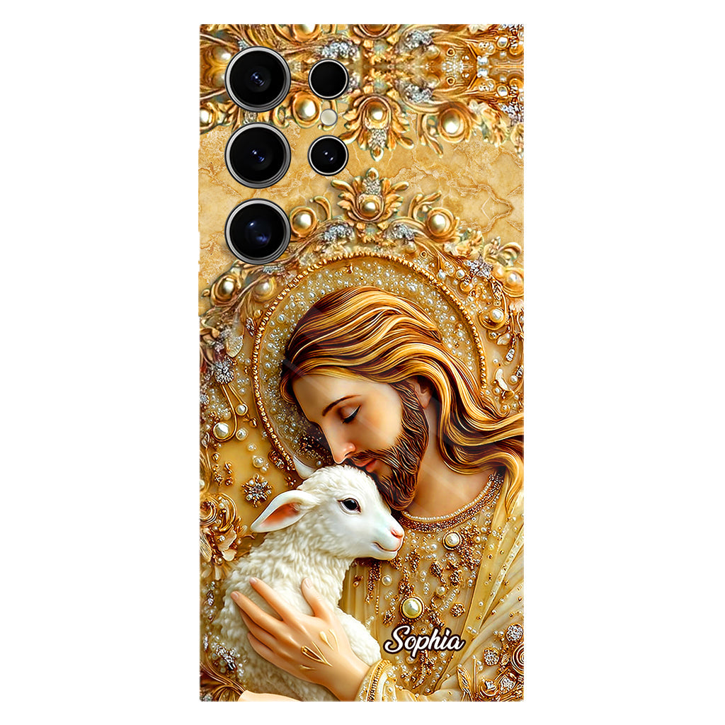 Ein Kind Gottes – Personalisierte Handyhülle mit christlichem Vollbilddruck