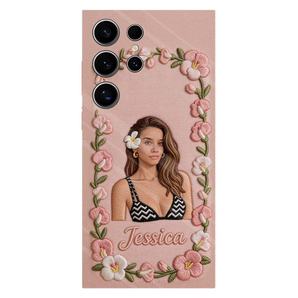 Birth Month Flower (Jan to Dec), Best Gift Idea - Personalized Birth Month Flower Full Print Phone Case