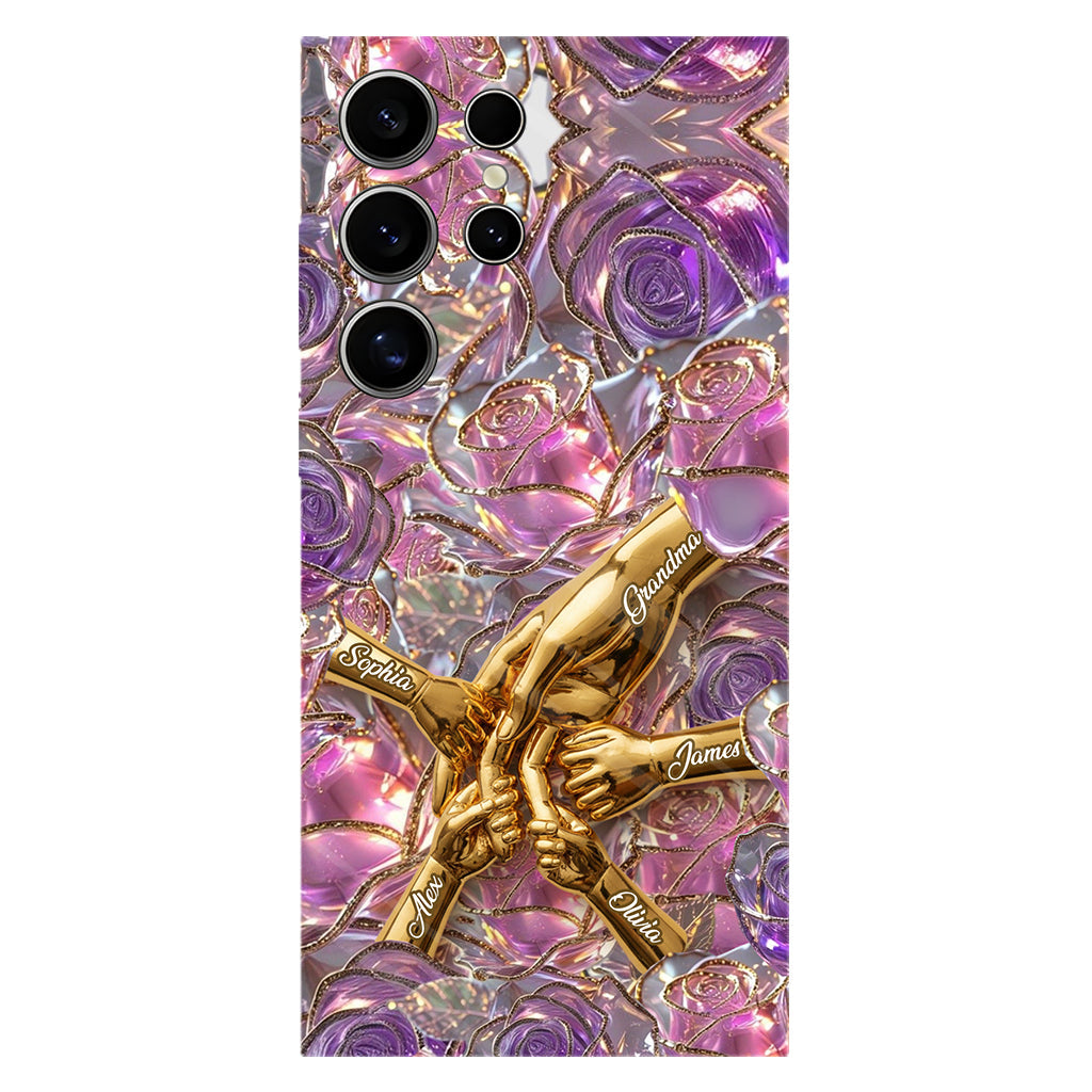 Holding Hands - Personalized Mother Full Print Phone Case