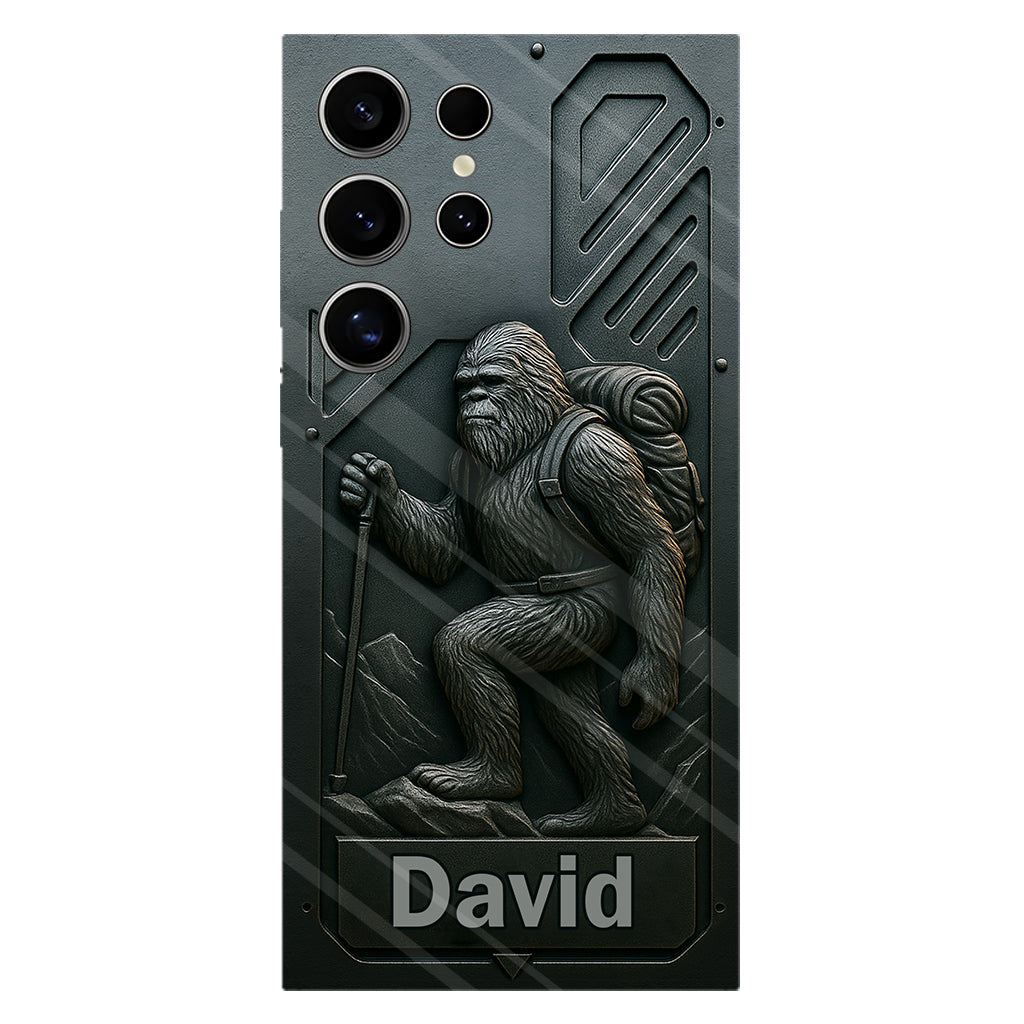 Sasquatch - Personalisierte Handyhülle mit Wandermotiv und Volldruck