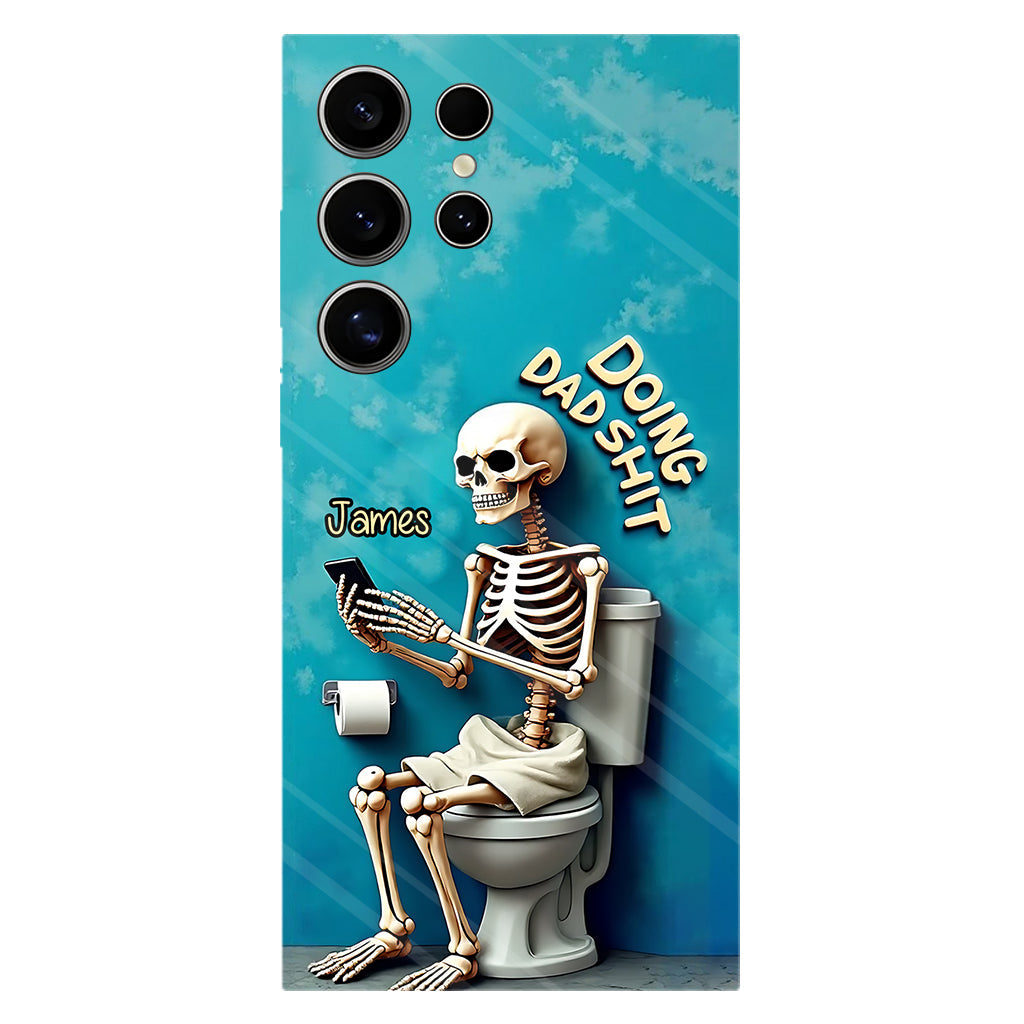 Doing Dad Shit - Personalized Father Full Print Phone Case