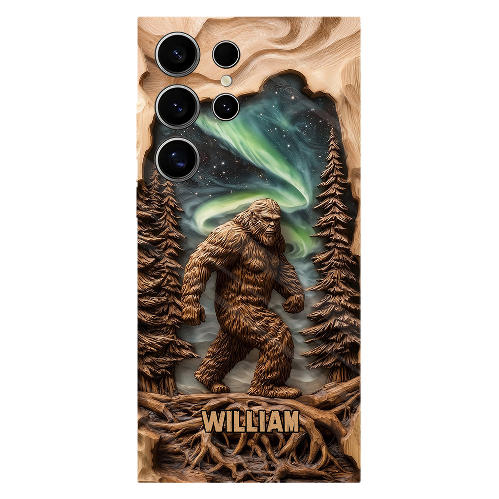 Into The Forest I Go - Personalized Hiking Full Print Phone Case