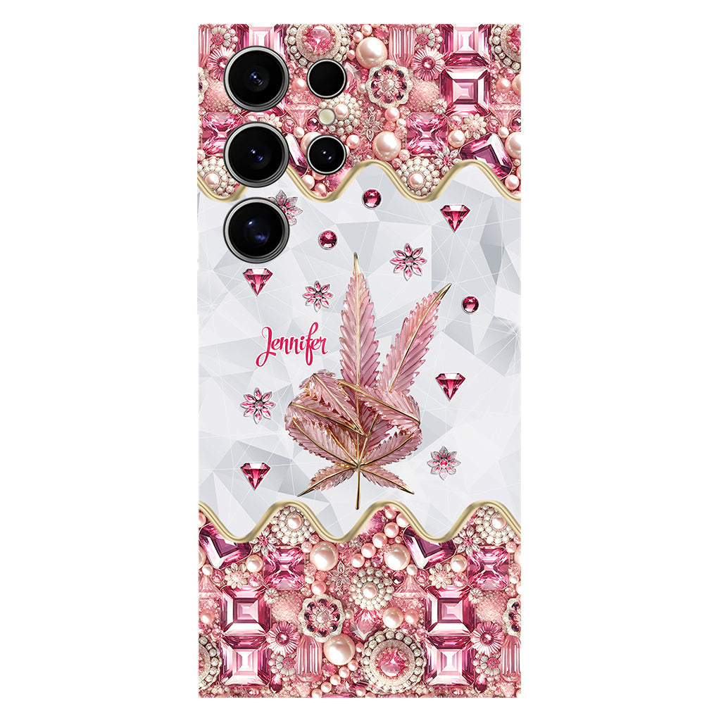 It's Always 420 Somewhere - Personalized Weed Full Print Phone Case & Phone Grip