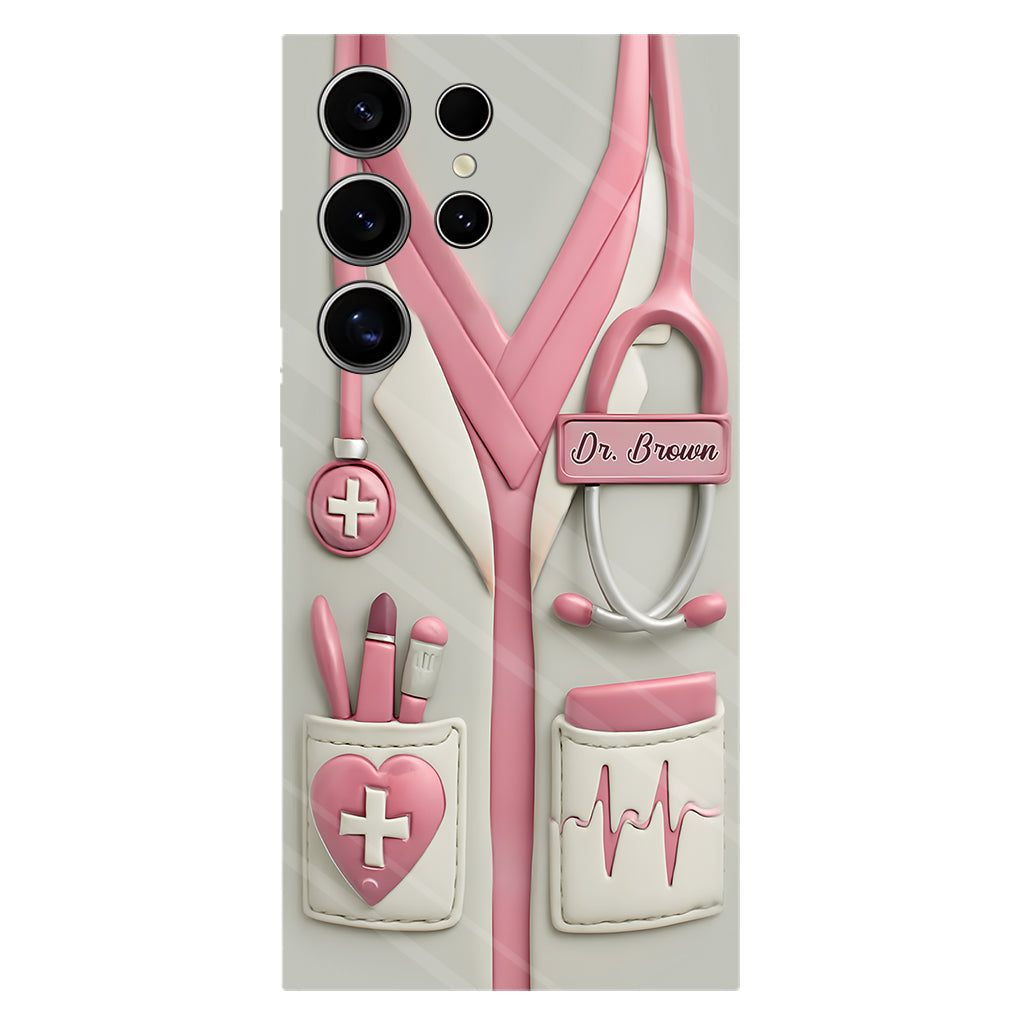 Celebrate Everyday Heroes With Medical Professional Gifts - Personalized Nurse Full Print Phone Case