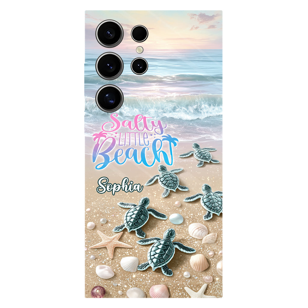 Salty Lil Beach - Personalized Sea Lover Full Print Phone Case