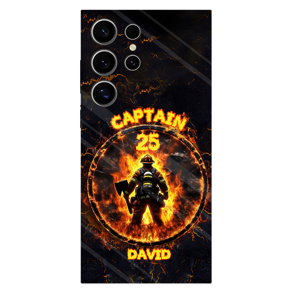 Proud Firefighter - Personalized Firefighter Full Print Phone Case