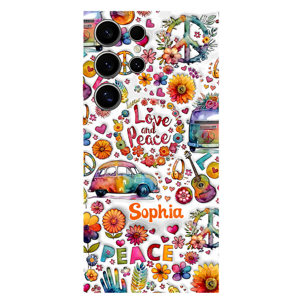 Hippie Soul - Personalized Hippie Full Print Phone Case