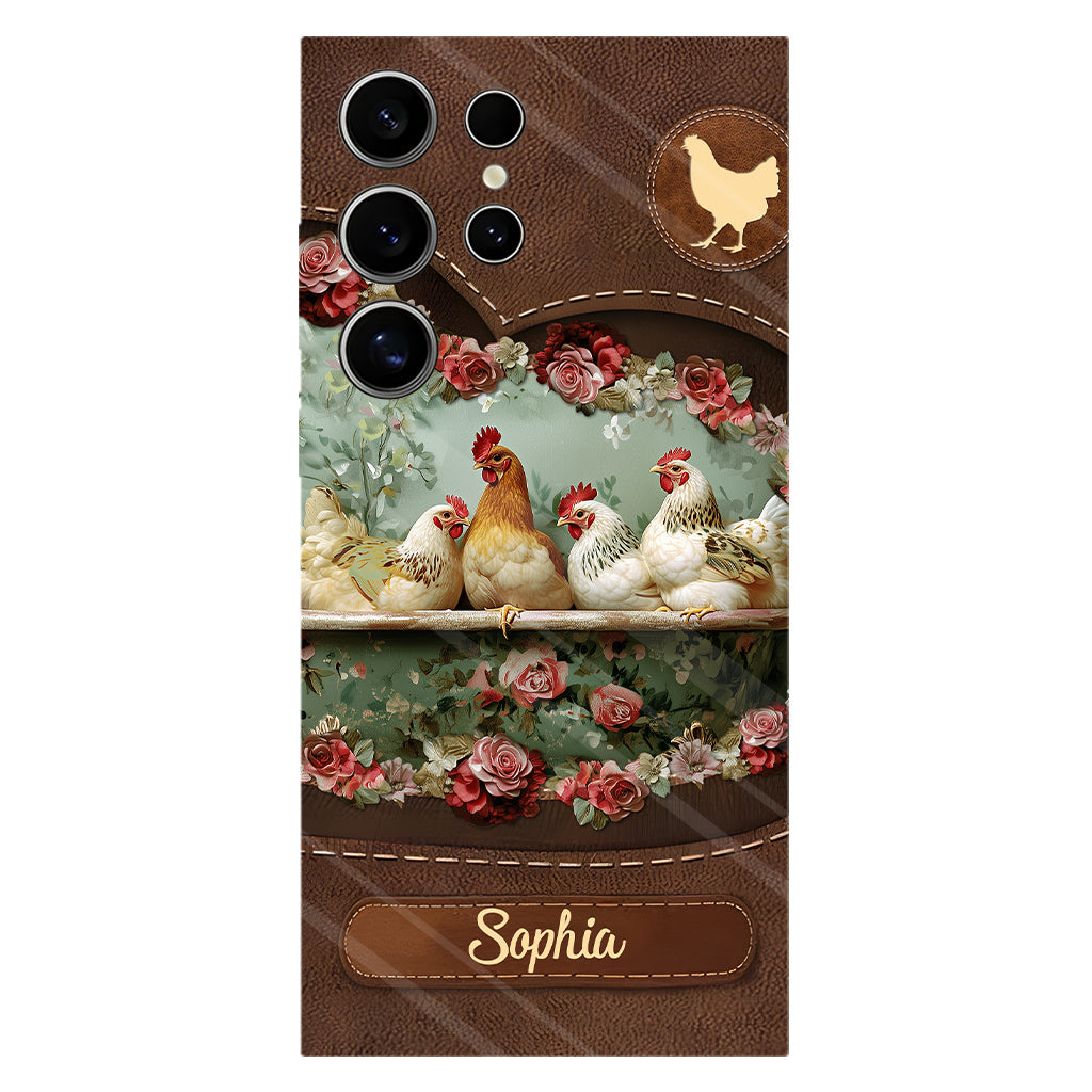 Chicken Lady - Personalized Chicken Full Print Phone Case