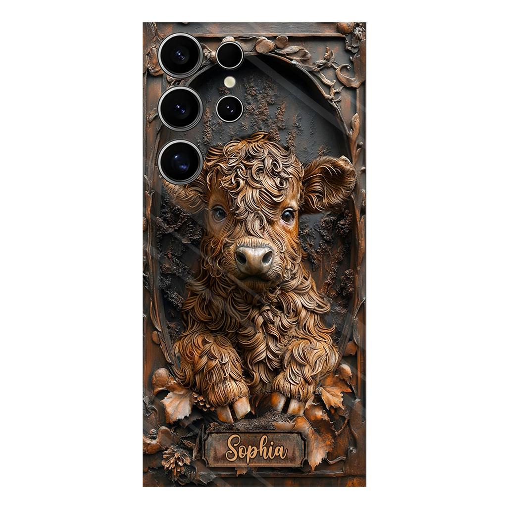 Baby Cow - Personalized Full Print Phone Case