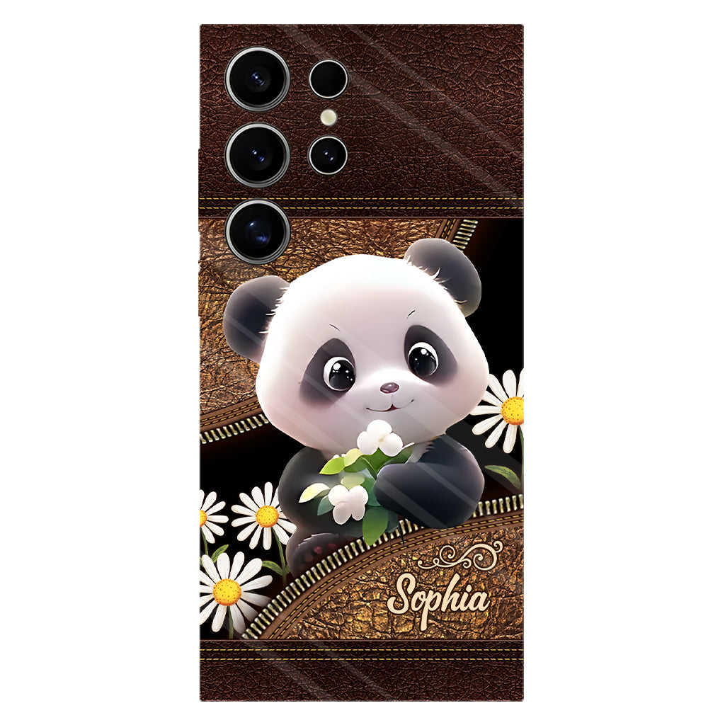 Just A Girl Who Loves Pandas - Personalized Panda Lover Full Print Phone Case