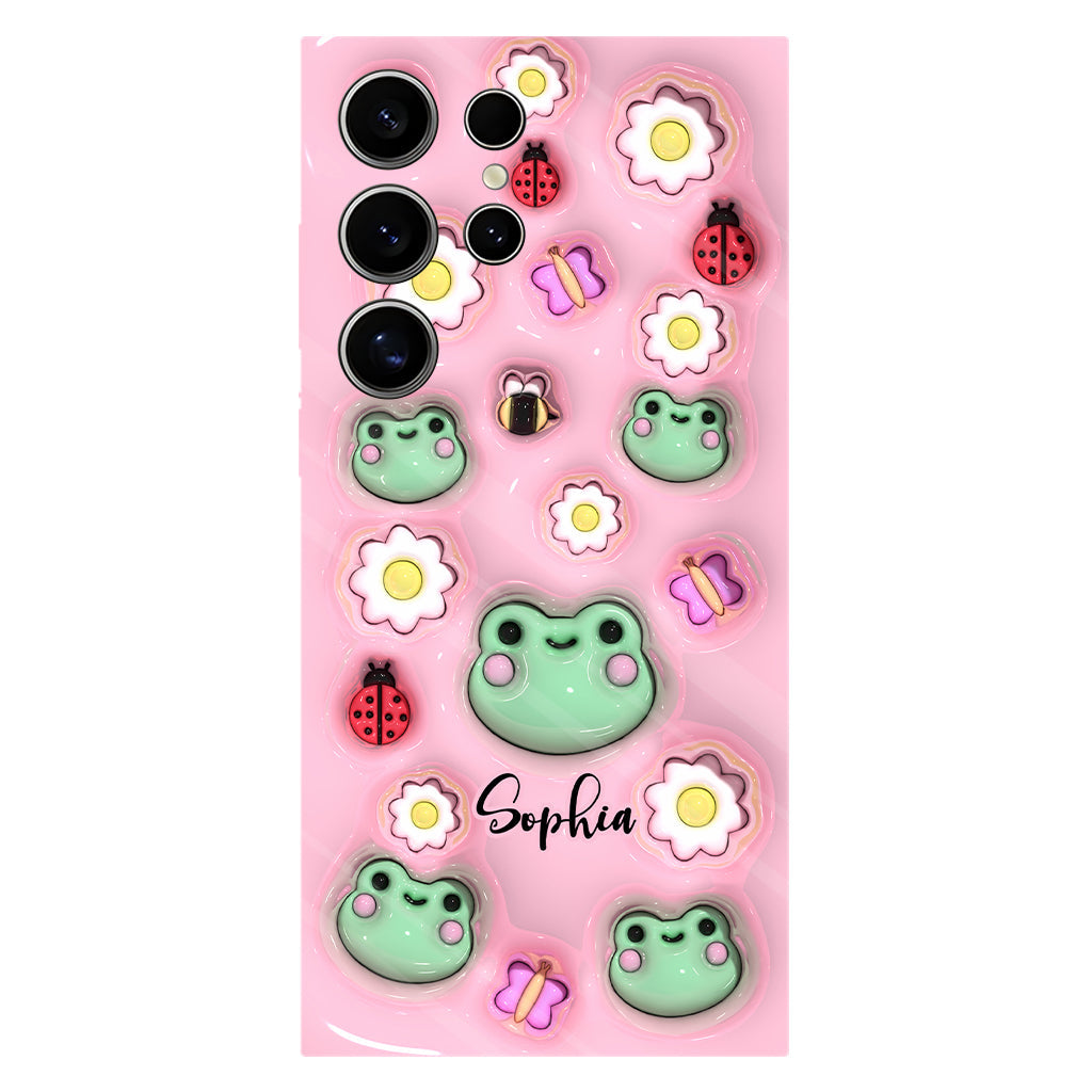 Love Frogs - Personalized Frog Full Print Phone Case