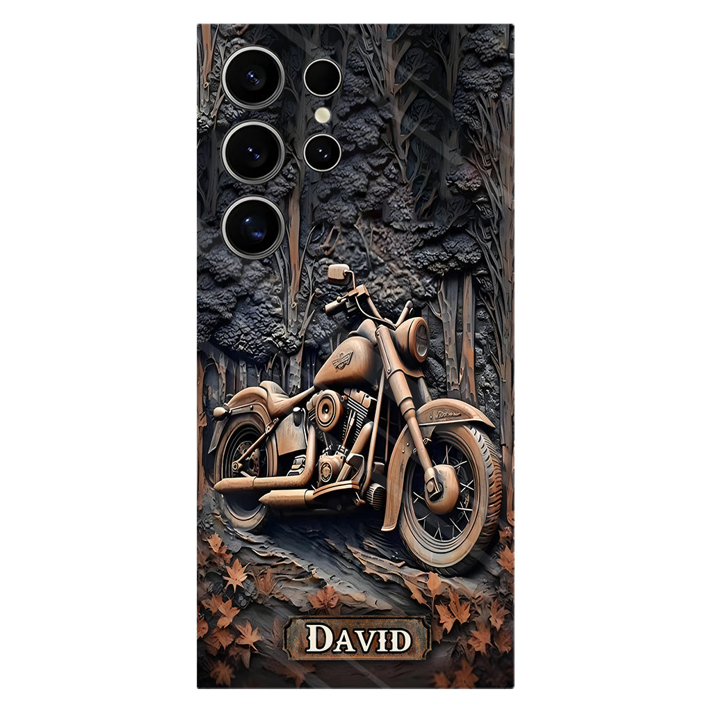 Time To Ride - Personalized Biker Full Print Phone Case