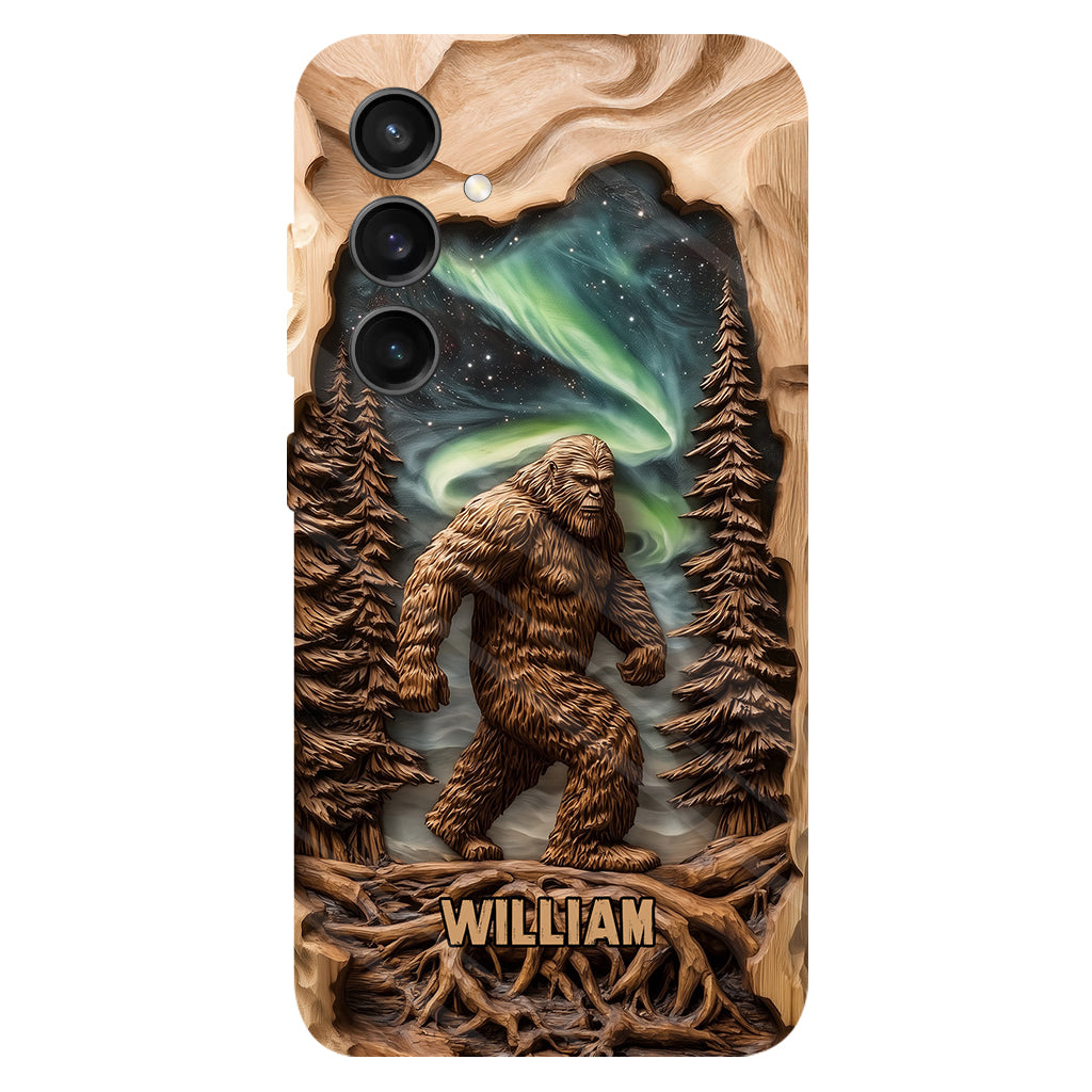Into The Forest I Go - Personalized Hiking Full Print Phone Case