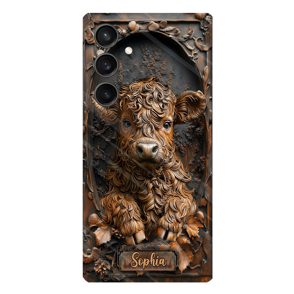 Baby Cow - Personalized Full Print Phone Case