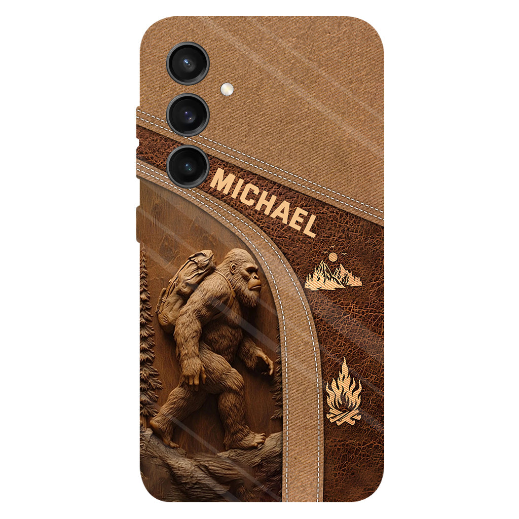 Sasquatch - Personalized Hiking Full Print Phone Case