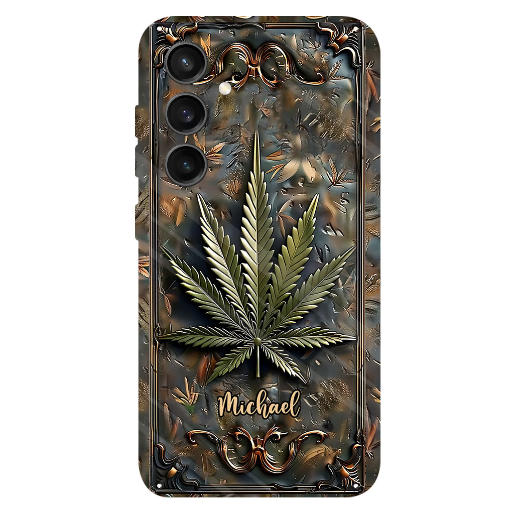 High Life - Coque de téléphone personnalisée avec impression intégrale sur le thème du cannabis