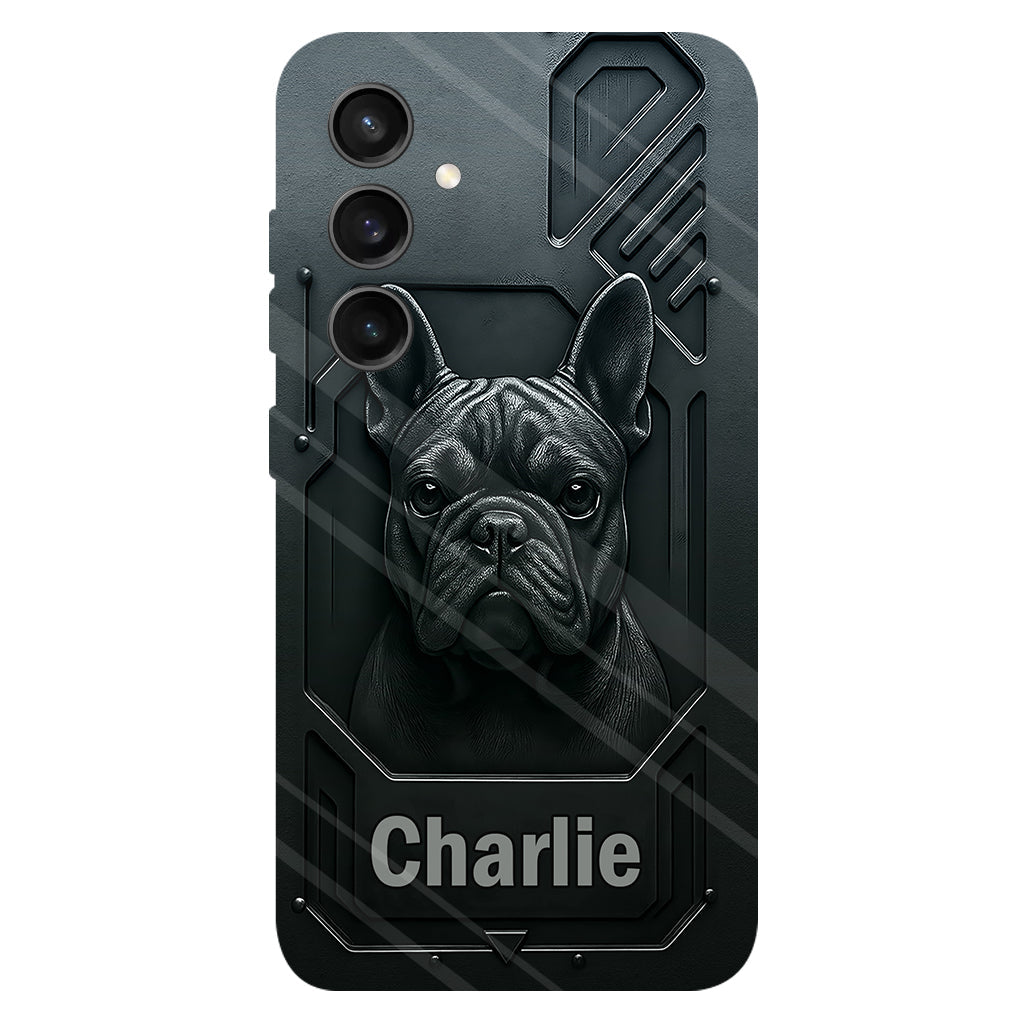 Meilleure maman/papa de chien - Coque de téléphone personnalisée avec impression intégrale de chien