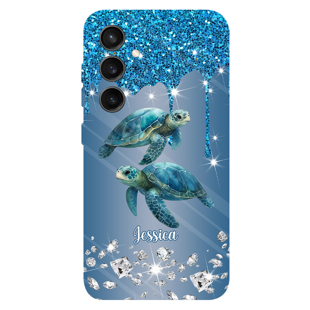 Beautiful Dolphins/ Turtles/ Whale... Gift For Sea Lover - Personalized Sea Lover Full Print Phone Case
