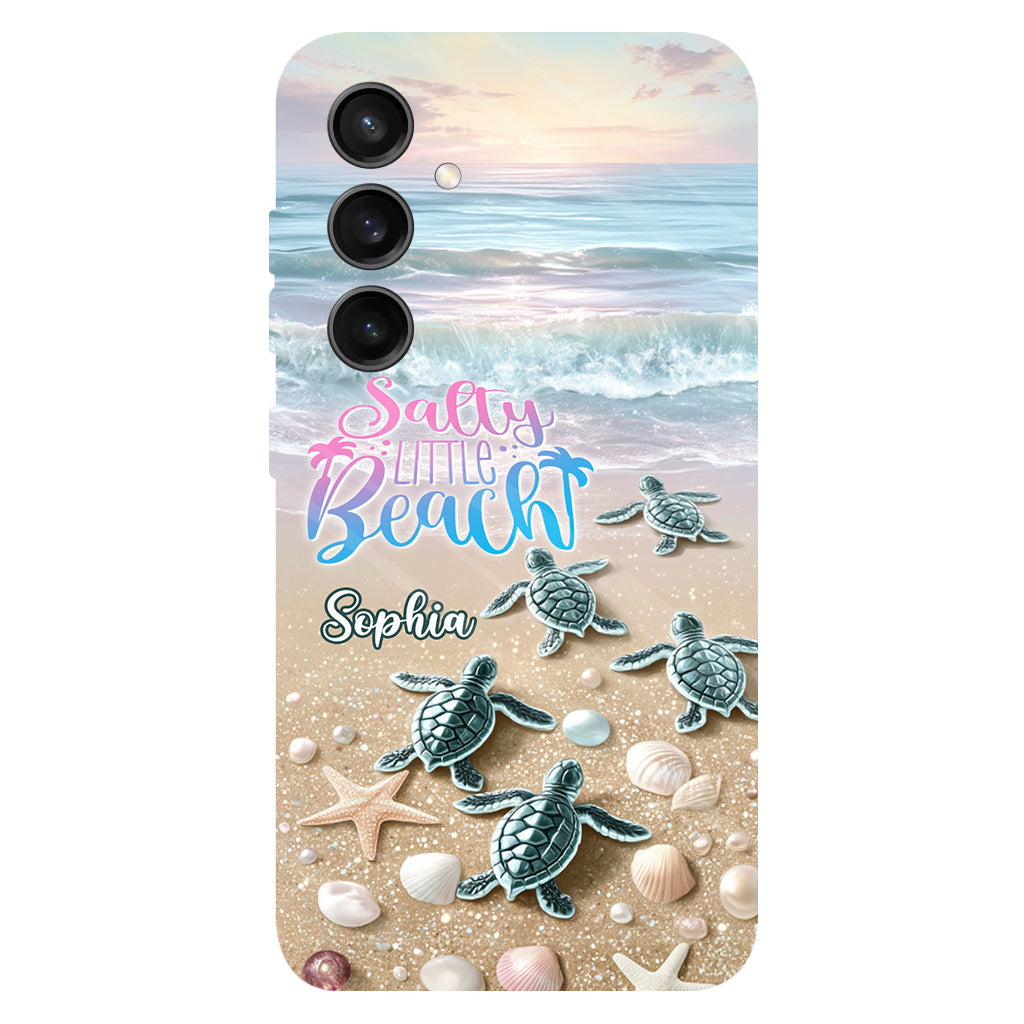 Salty Lil Beach - Personalized Sea Lover Full Print Phone Case