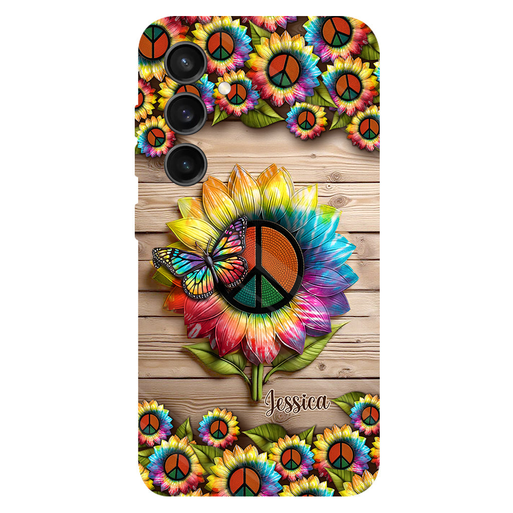 Hippie Soul - Personalized Hippie Full Print Phone Case