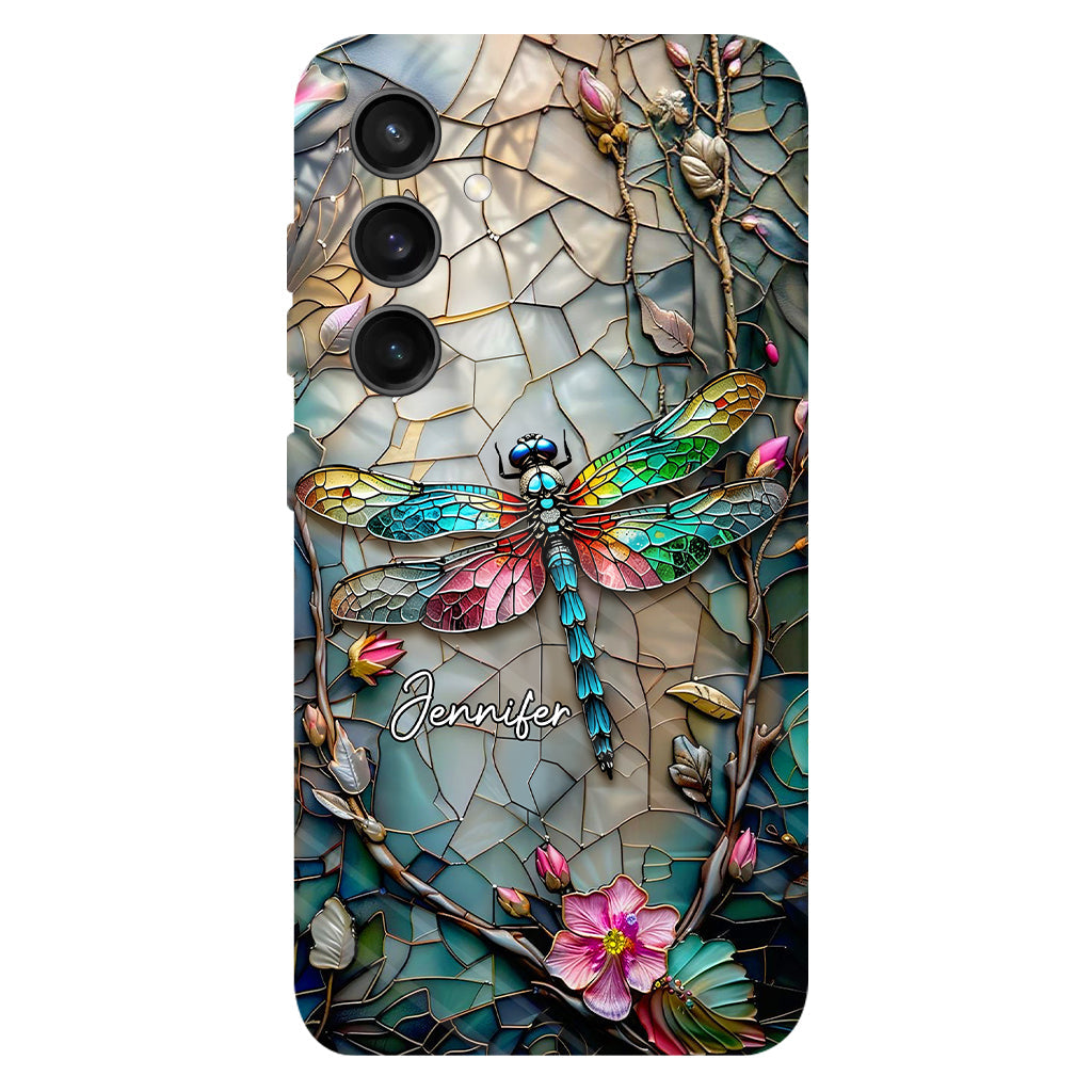 Love Dragonflies - Personalized Dragonfly Full Print Phone Case