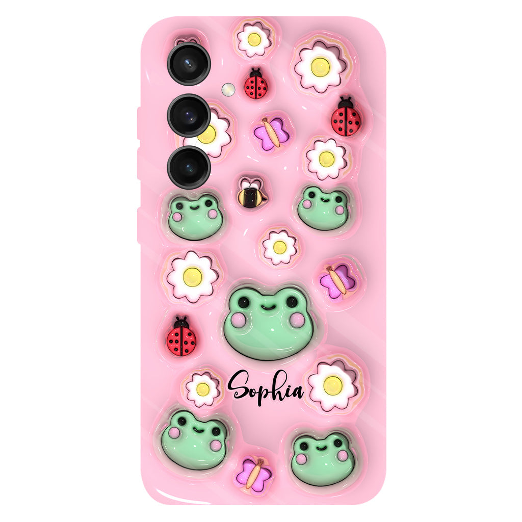 Love Frogs - Personalized Frog Full Print Phone Case