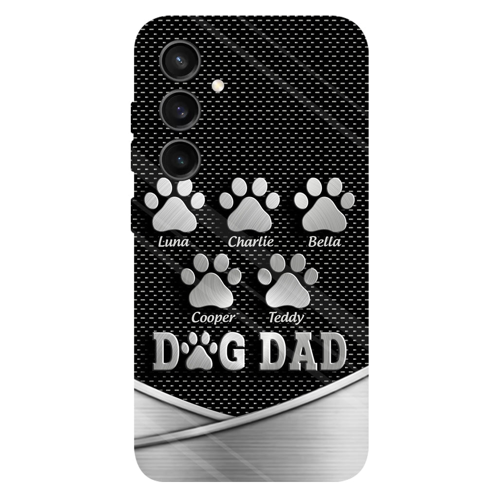 Papa de chien - Coque de téléphone personnalisée avec imprimé intégral de chien