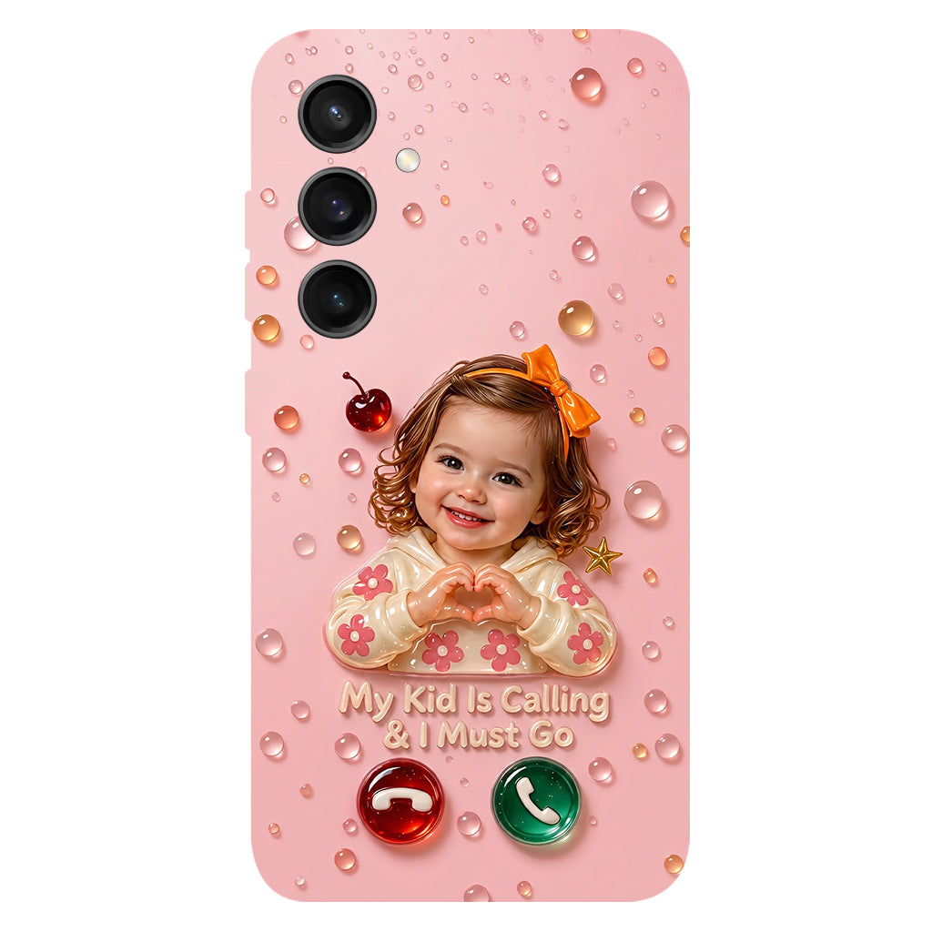 Mes enfants appellent et je dois y aller - Coque de téléphone personnalisée