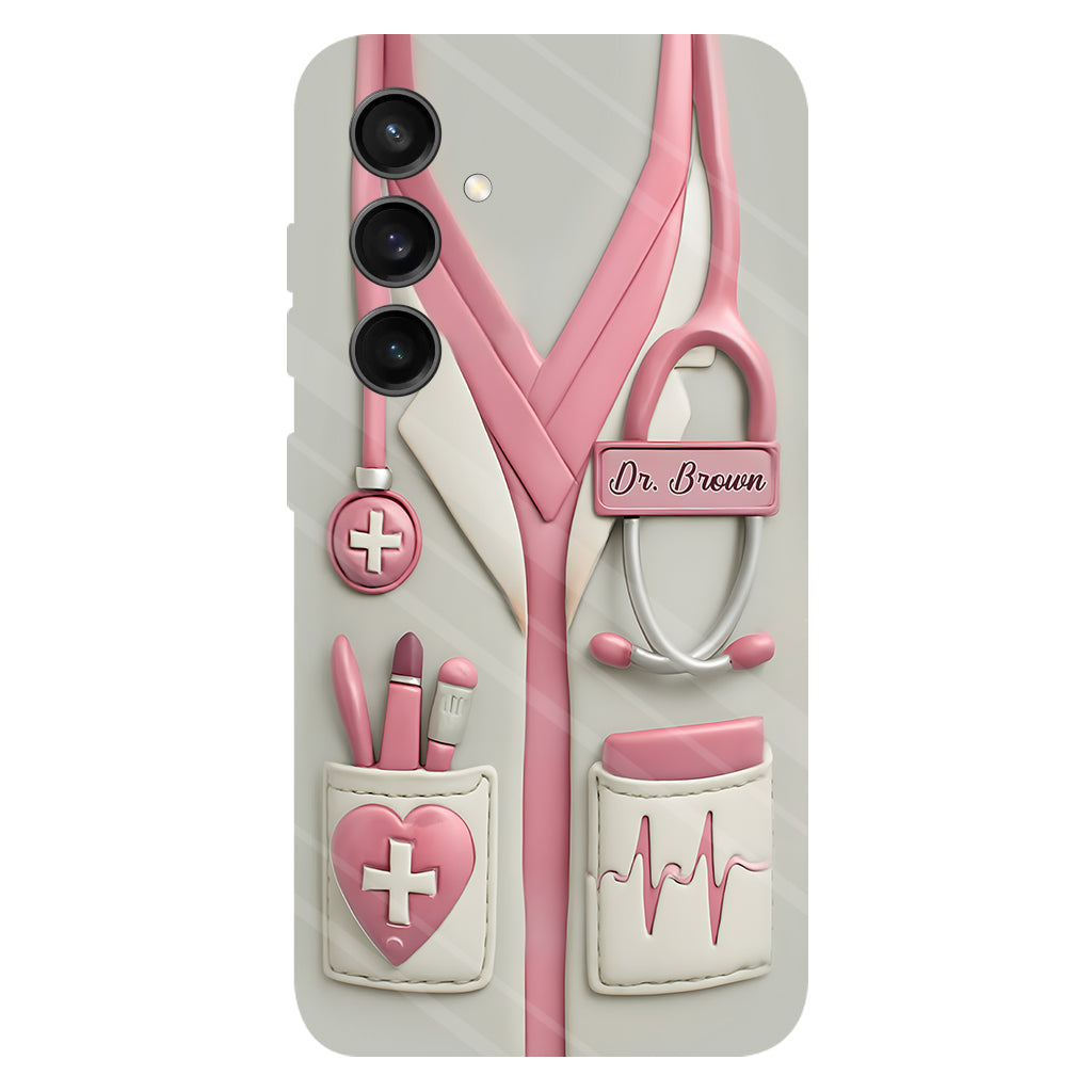 Celebrate Everyday Heroes With Medical Professional Gifts - Personalized Nurse Full Print Phone Case