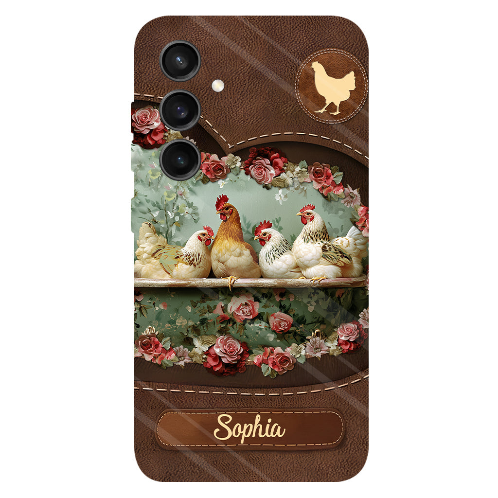 Chicken Lady - Personalized Chicken Full Print Phone Case
