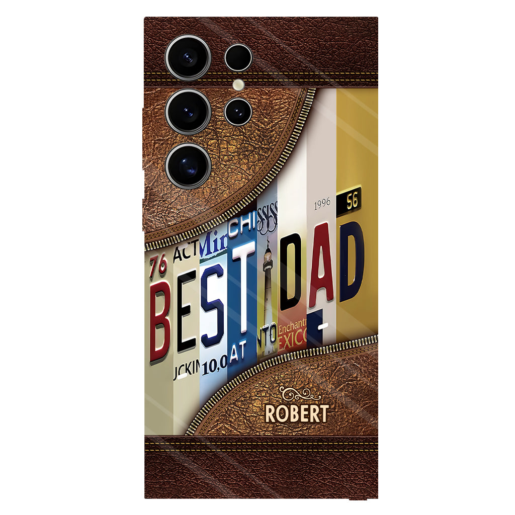 Best Dad Ever - Personalized Father Full Print Phone Case