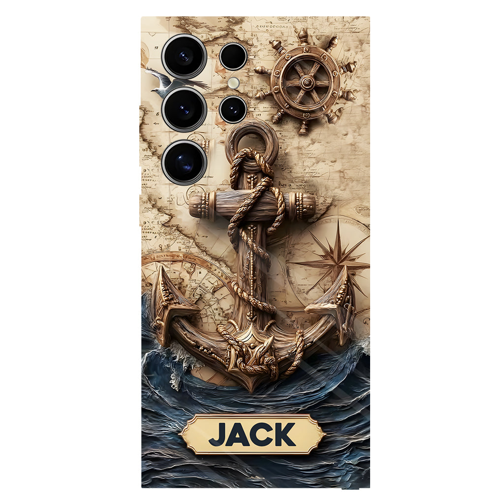 Proud Sailor - Personalized Boating Full Print Phone Case