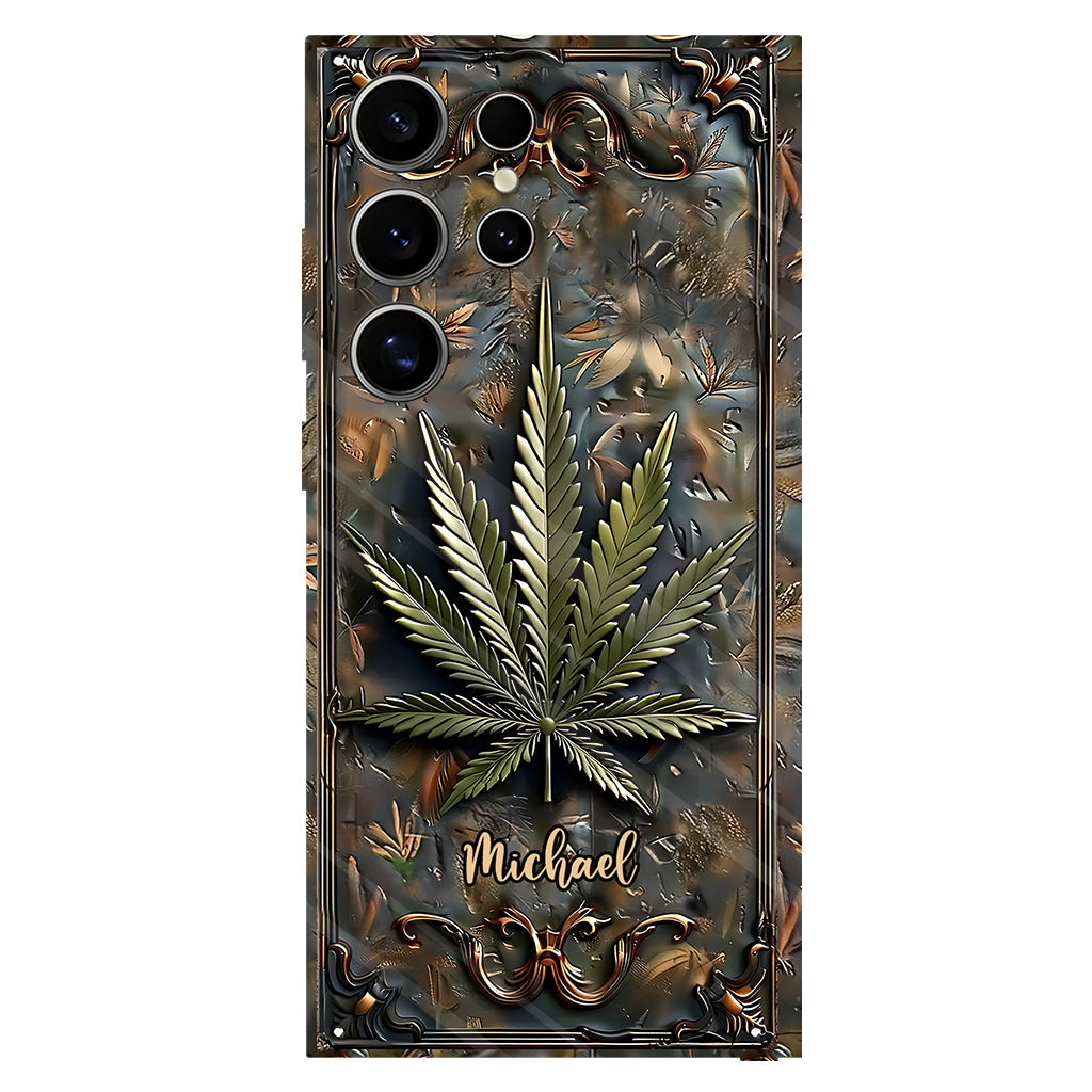 High Life - Coque de téléphone personnalisée avec impression intégrale sur le thème du cannabis