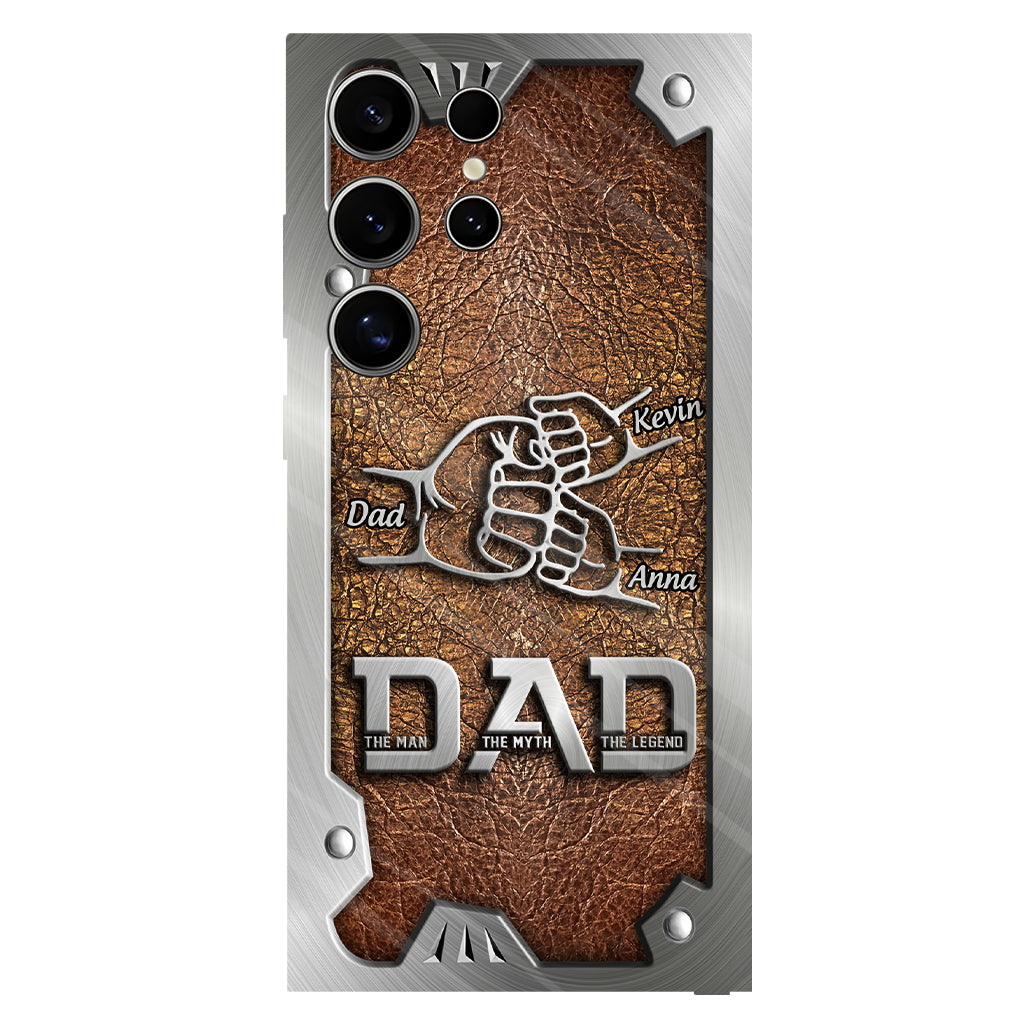 Dad The Man The Myth The Legend First Bump - Personalized Father Full Print Phone Case