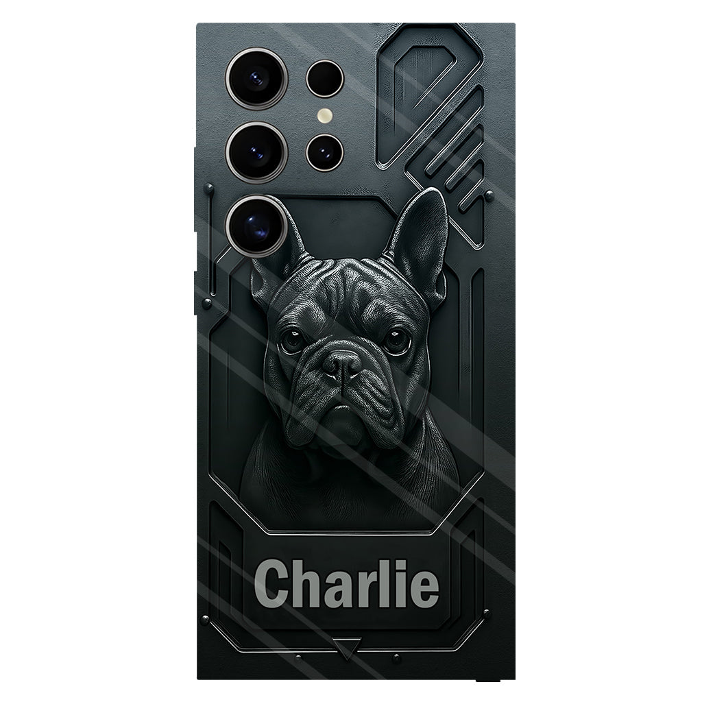 Meilleure maman/papa de chien - Coque de téléphone personnalisée avec impression intégrale de chien