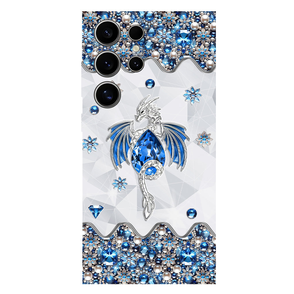 Liebe Drachen – Personalisierte Handyhülle mit Drachenmotiv